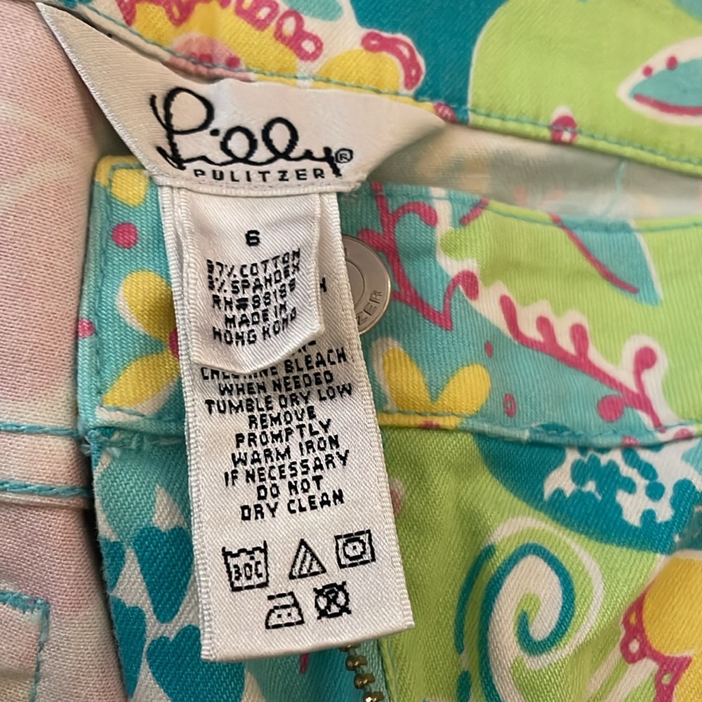 Lilly Pulitzer, southern Bell pants size 6 - Picture 3 of 7